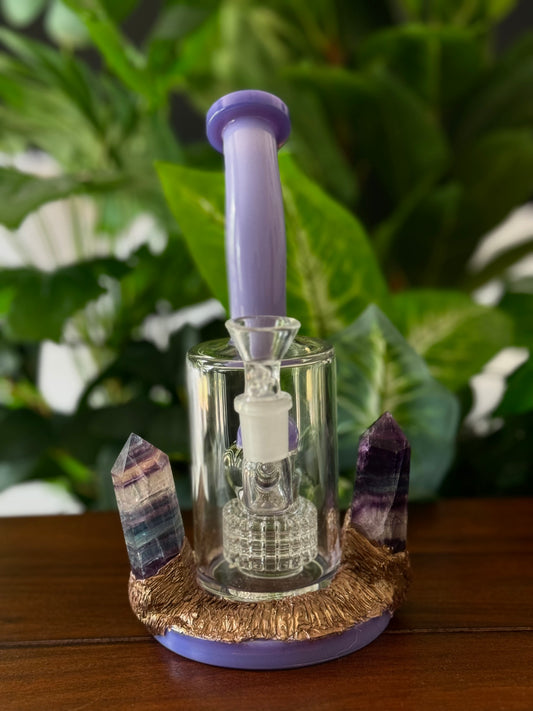 Rainbow Fluorite Morado