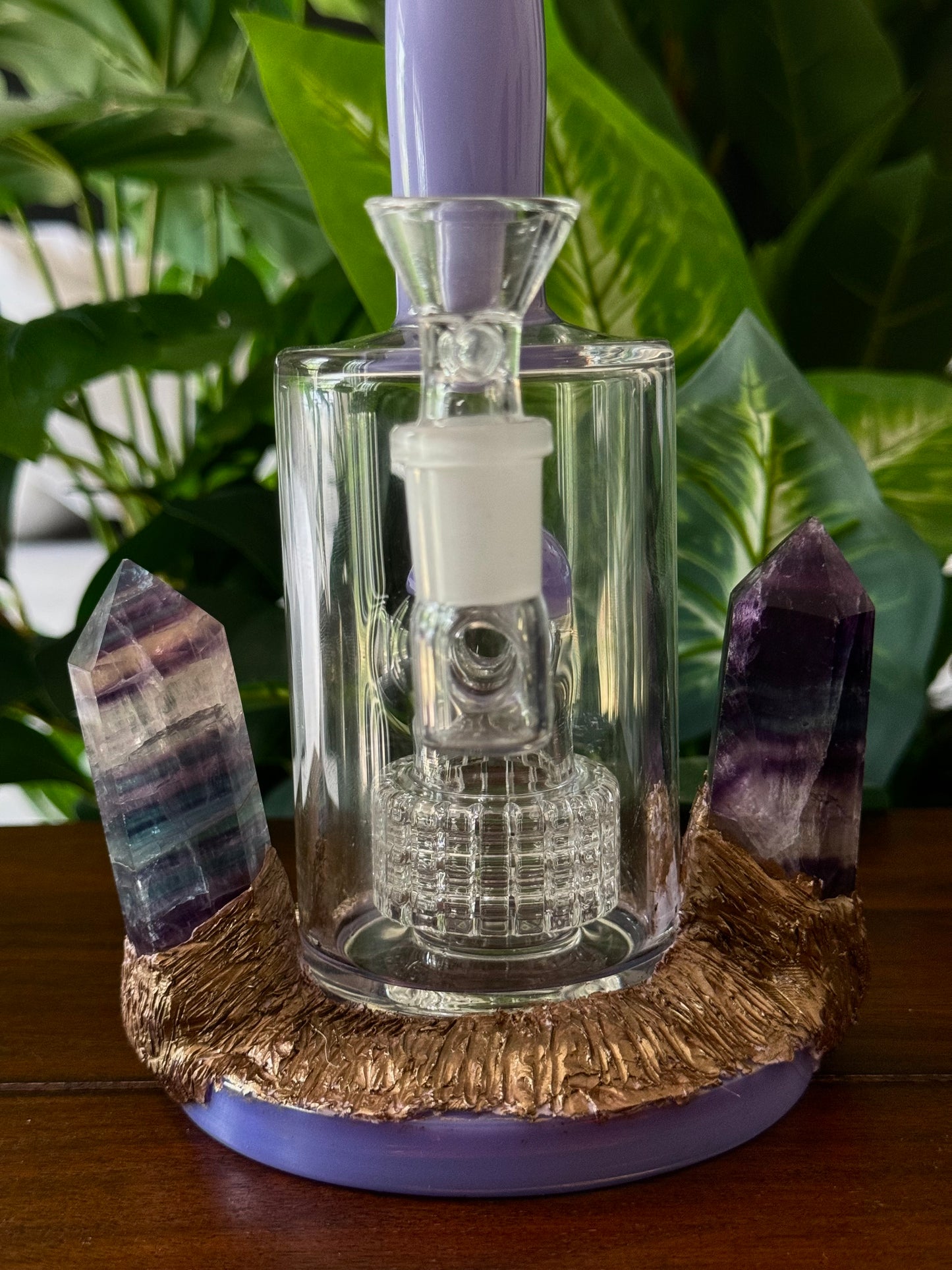 Rainbow Fluorite Morado