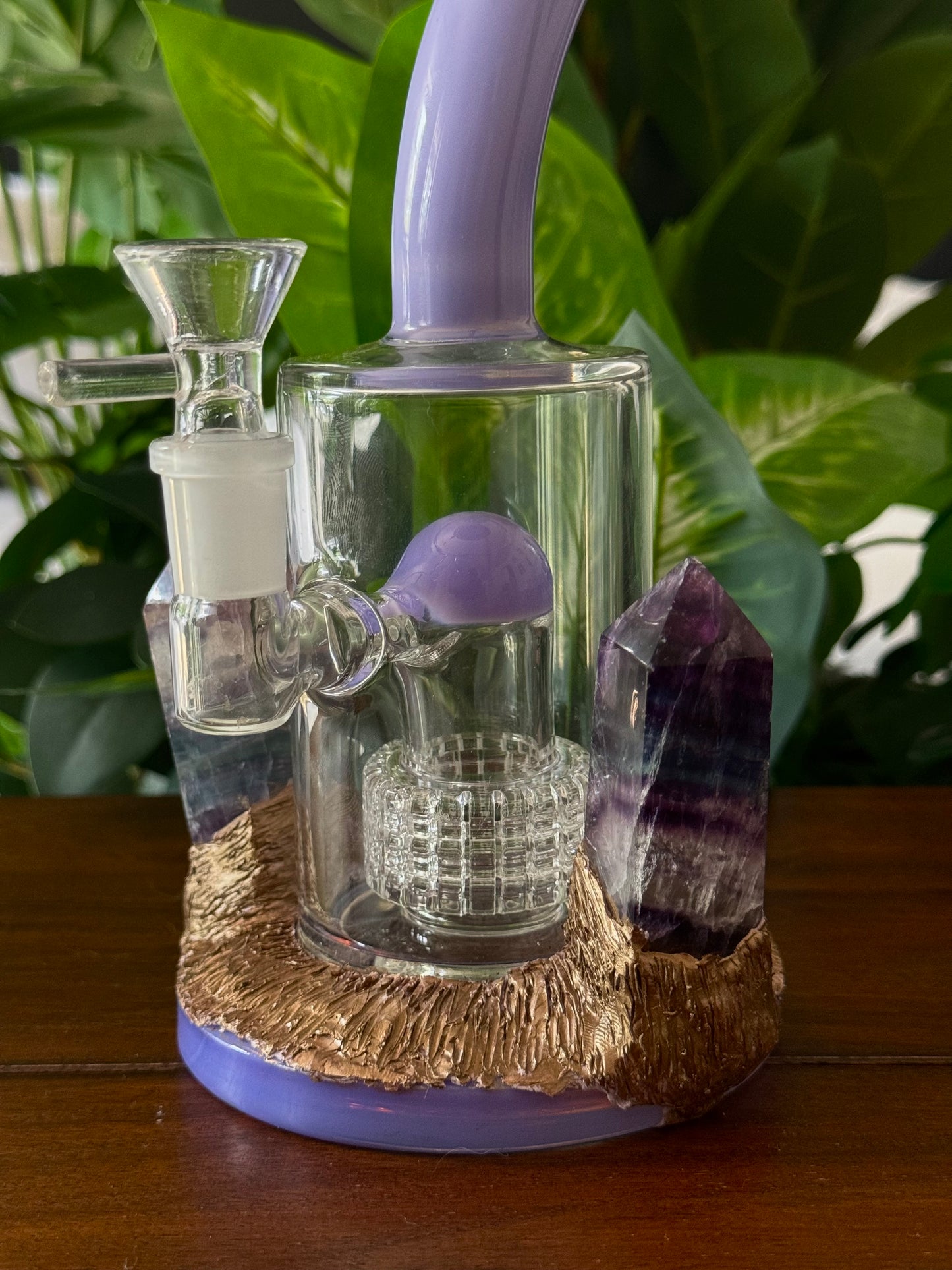 Rainbow Fluorite Morado