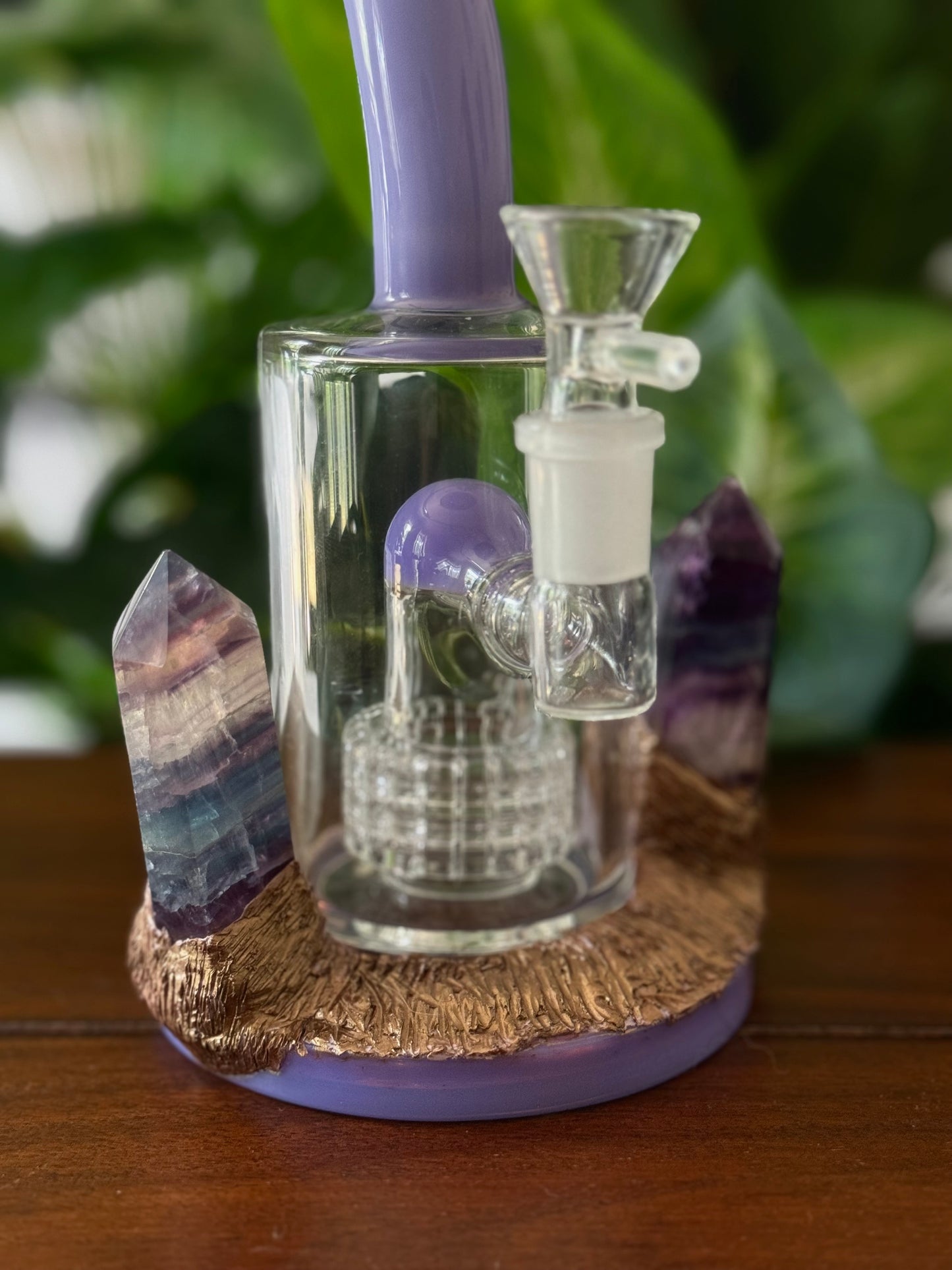 Rainbow Fluorite Morado